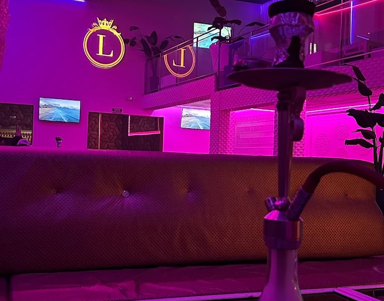 Luxor Barcelona shisha lounge evening