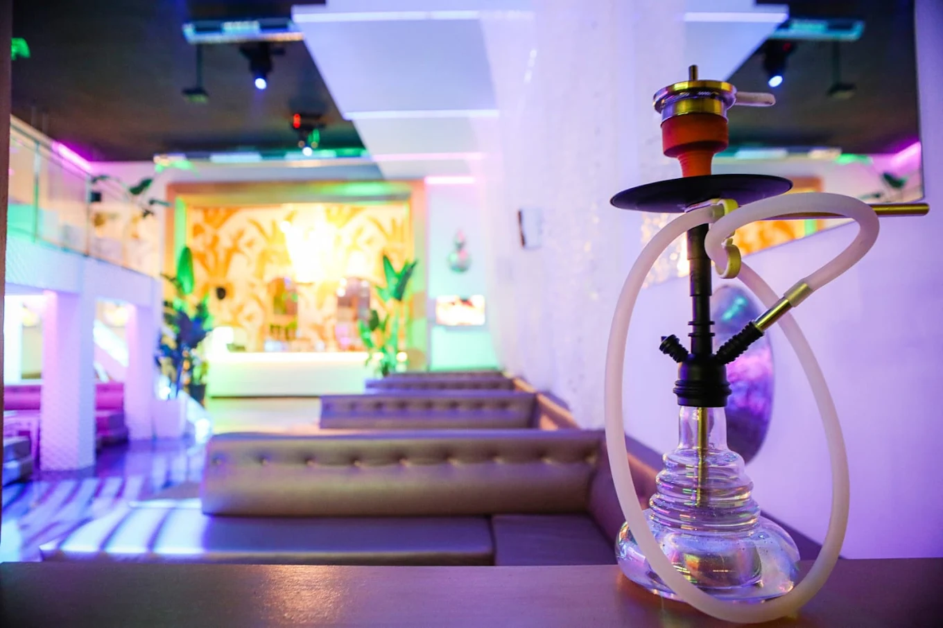 Cachimba premium con tabacos de alta calidad en Luxor Barcelona